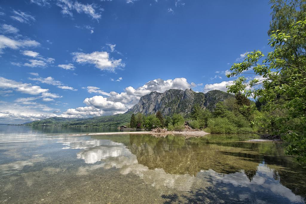 Gasthaus Pension Zur Nixe Щайнбах ам Атерзее Екстериор снимка