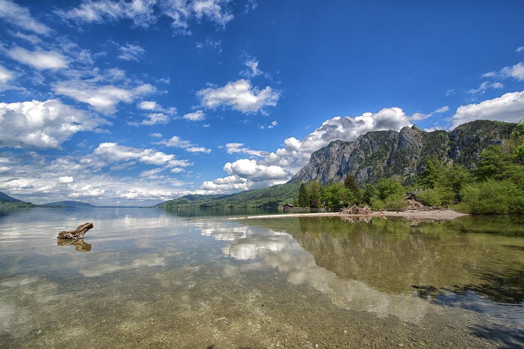 Gasthaus Pension Zur Nixe Щайнбах ам Атерзее Екстериор снимка